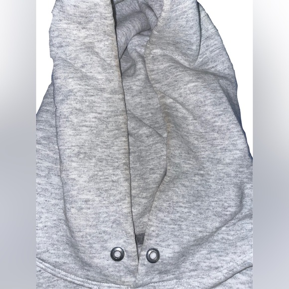Ash grey Russell Athletic blank hoodie - Picture 4 of 4
